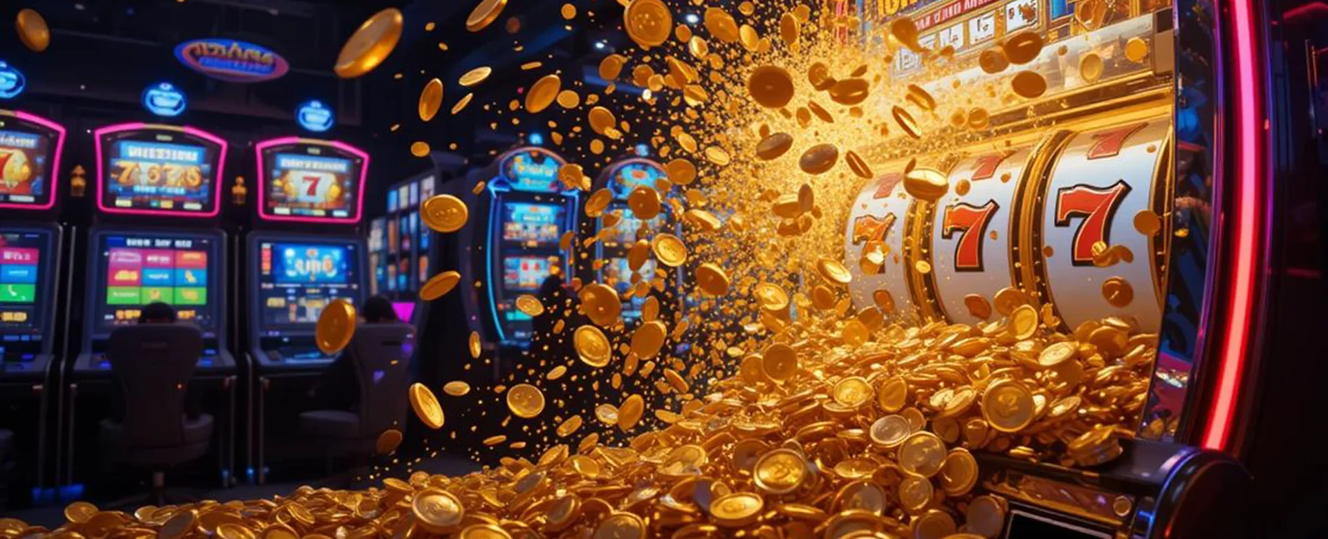 winph Cookie Policy banner, showing digital security and privacy icons over a background of online casino elements in black and gold theme